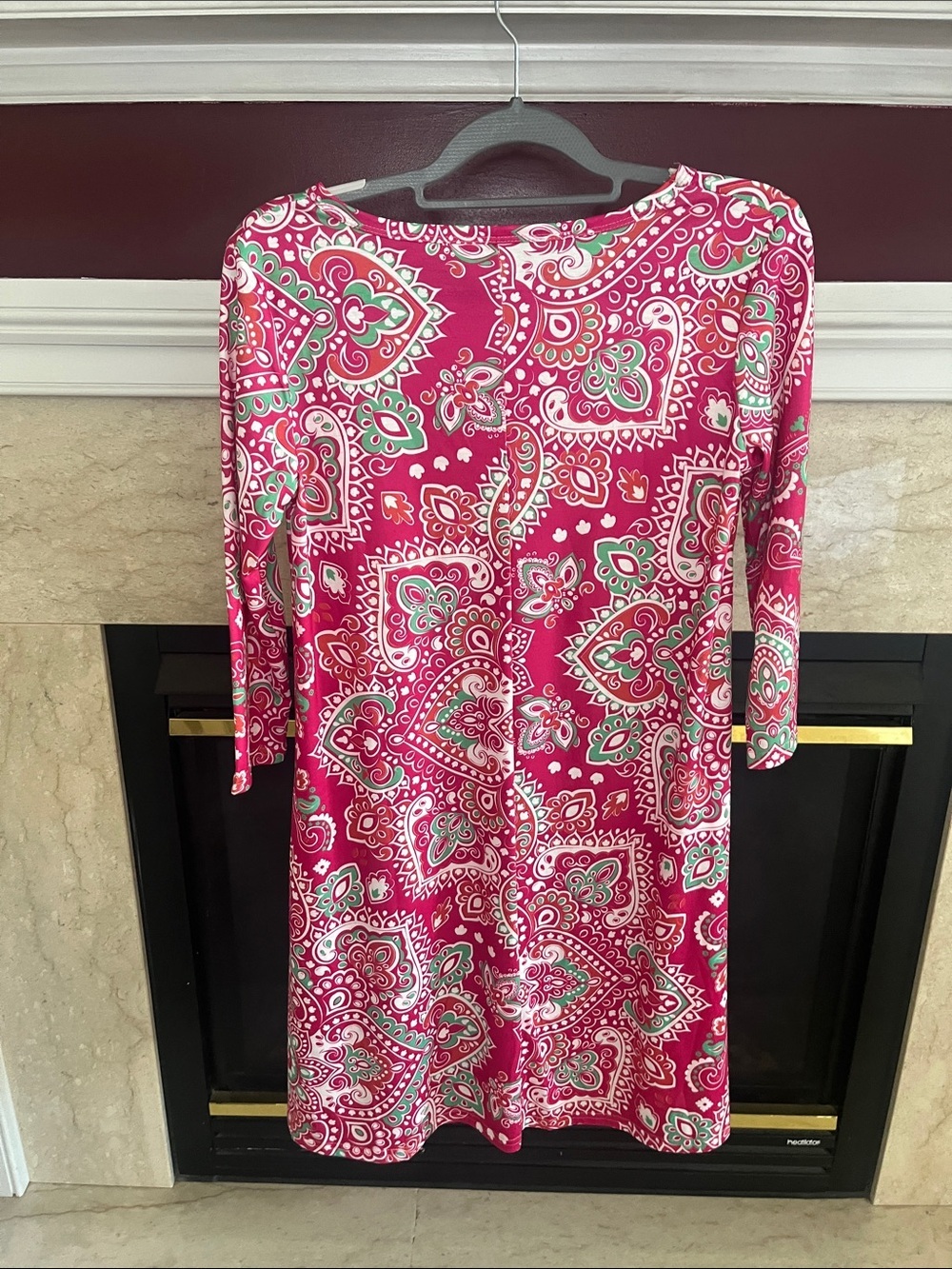 Boutique Pink Paisley Tunic Dress - Picture 4 of 8